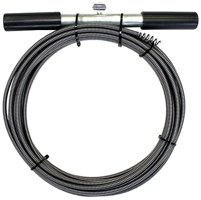 Drain Auger 1/4 Inch Diameter X 15 Feet Long High Carbon Steel