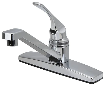 Boston Harbor PF8111A Kitchen Faucet, Single Handle, 8 In Centers, Chrome