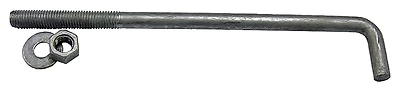 National Nail 1/2 X 8 In. Steel Pre-formed Anchor Bolt, Pack Of 50