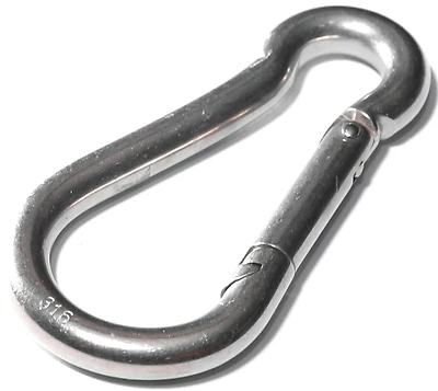 Campbell T7645046 1/2 In. Zinc-Plated Steel All Purpose Snap Link, 230 Lb.