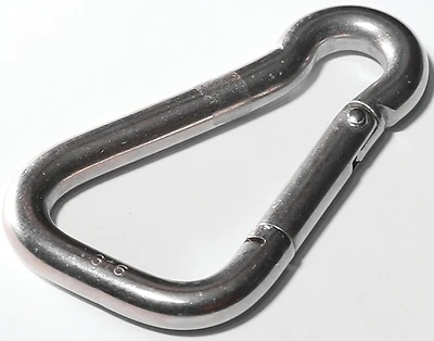 S24502-3/8 Interlocking Spring Snap, 3/8 In Width, 400 Lb Capacity