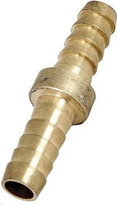 Mintcraft Ata-0243l Brass Hose Splicer Fitting, 3/8 In Mnpt, Pack Of 25