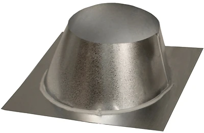 8 Inch Stainless Steel Roof Pipe Flashing For 0-6/12 Pitch