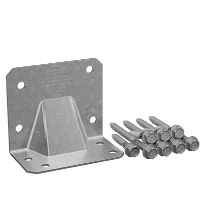 Hga10kt Hurricane Tie Kit For Wood, 10-piece, 14-gauge Galvanized Steel