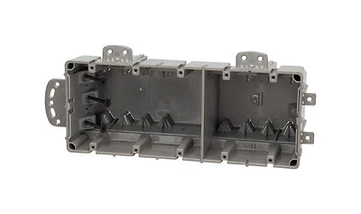 Smart Box 5 Gang Pvc Electrical Box Gray 4.5 In.