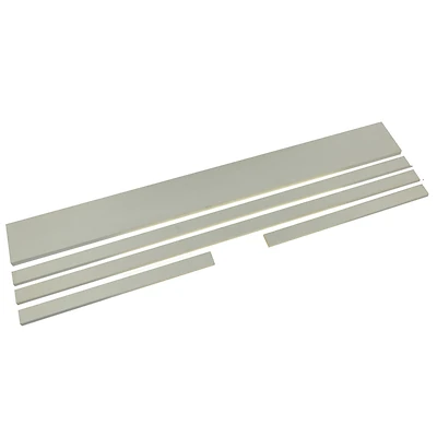1510 Series 36 In. X 80 In. White Pocket Door Jamb Kit 5 Pc