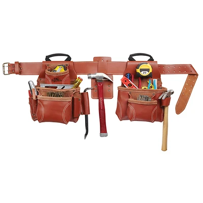 15 Pocket Pro-framer's Combo Tool Belt - 4 Piece System, Fits 29 In. To 46 In.