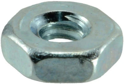 Zinc Hex Machine Nut 6-32 Model 03748