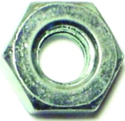 Zinc Hex Machine Nut 10-32 Fine Thread Model 03751