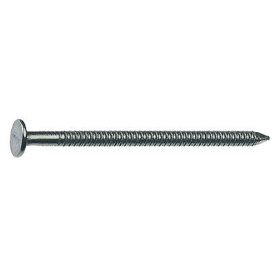 2 In. Bright Ring Shank Underlayment Flooring Nails, 12-1/2 Gauge, 1 Lb.