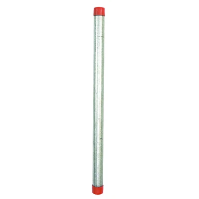 3/4 In. X 18 In. Carbon Steel Threaded Galvanized Pipe - Schedule 40