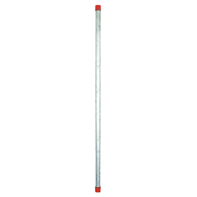 1/2 In. X 30 In. Carbon Steel Threaded Galvanized Pipe - Schedule 40