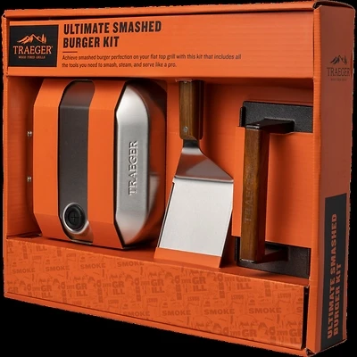 Traeger BAC734 Ultimate Smashed Burger Kit, 3-Piece Set