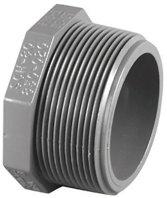 Charlotte Pipe 3/4-in dia PVC Sch 80 Plug