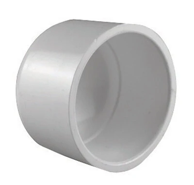 Schedule 40 PVC Pressure Pipe Slip Cap, 2-1/2 In.
