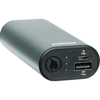 HeatBank 6-Hour Rechargeable Hand Warmer, Silver