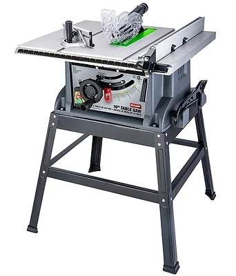 15-amp 10 In. Table Saw With Stand And Accessories