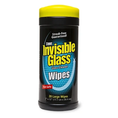 Stoner Invisible Glass Cleaning Wipes, 28-Ct.