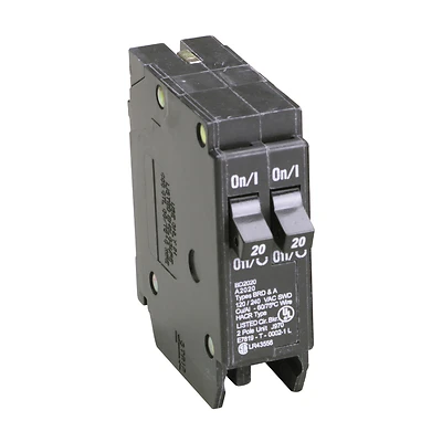 2-20A Single Pole Tandem Circuit Breaker