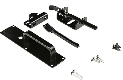 National Hardware N109-050 Gate Thumb Latch, Black