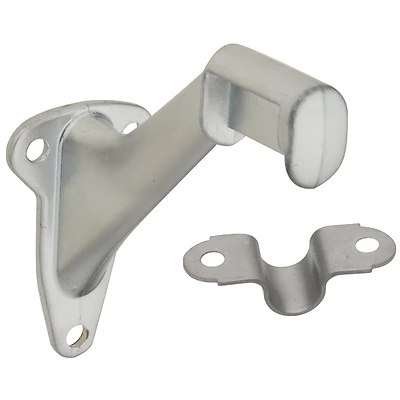 2-Pc. Handrail Bracket, Satin Chrome