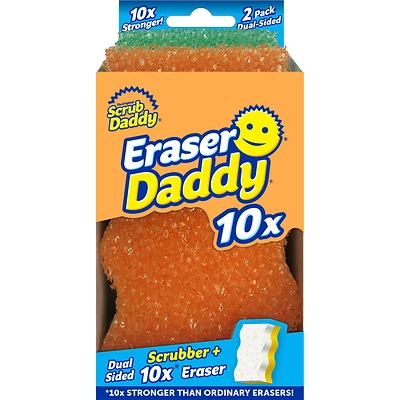 Scrub Daddy FG4009902006PD0EN01 Eraser Daddy Sponge, Dual-Sided, Assorted