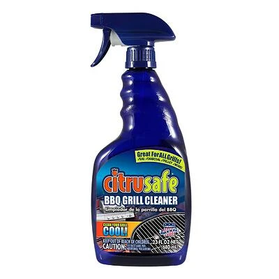 Citrusafe 3100002 BBQ Grill Cleaner, Citrus-Based, 23 oz.