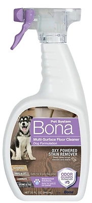 Bona Multi-Surface Floor Cleaner, Dog Formula, 32-oz. Trigger Spray