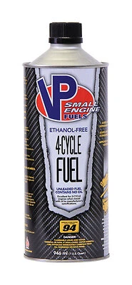 VP Racing 6205 Small Engine Fuel, 4-Cycle, Ethanol Free, 32 oz.
