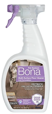 Bona WM863051001 Multi-Surface Floor Cleaner, Cat Formula, 32 Oz.