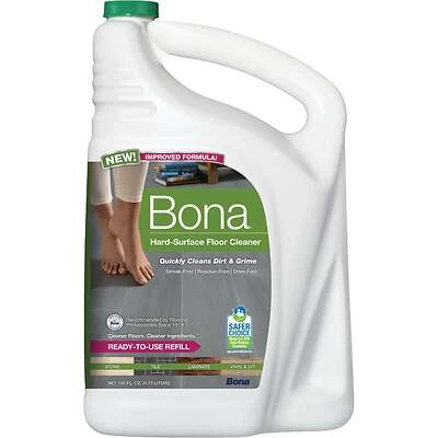 Bona WM700018172 Hard Surface Cleaner Refill, 128 oz.