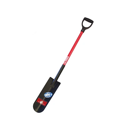 Drain Spade, Commercial Grade, Fiberglass Handle