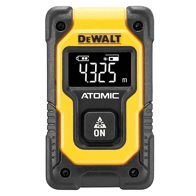 DeWalt DW055PL Atomic Pocket Laser Distance Measurer, Rechargeable, 55 Ft. Range
