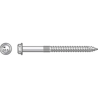 Sds25312mb 1/4 In. X 3-1/2 In. Wood Screw, 125 Pk, Hex Head