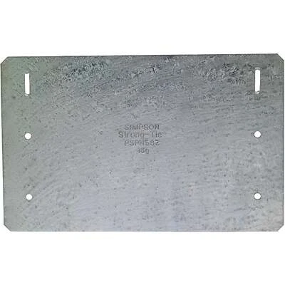 Simpson Strong-Tie PSPN58Z Nail Stopper Plate, 5 x 8 In., Galvanized Steel