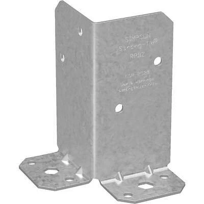 Retrofit Post Base, Z-Max Galvanized Steel