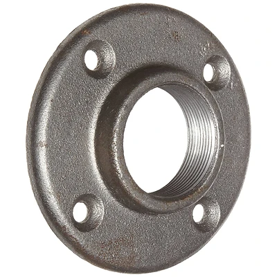 Black Pipe Floor Flange, 1 In.