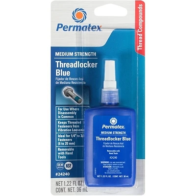 Threadlocker, Blue, 36-ml