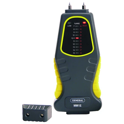 General Tools MM1E LED Moisture Meter, Wood and Construction