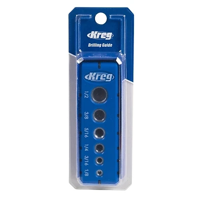 Kreg KDG-6000 Portable Drilling Guide, Six Hardened Steel Drill Guides
