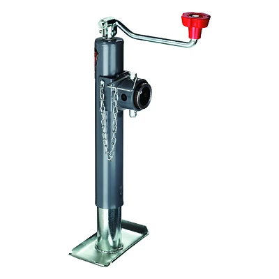 Foot Jack, Top Wind, Short Pin, 2,000-Lb.