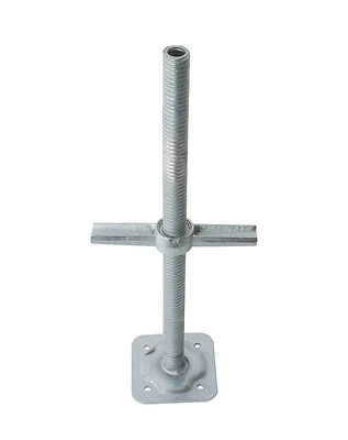 24 In. Adjustable Leveling Jack, Galvanized Steel, Model M-mbsjp24h, 1 Pk
