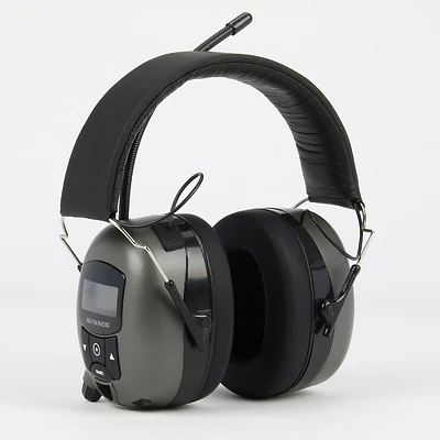 AM/FM/MP3 Digital Radio & Hearing Protector Safety Headphones