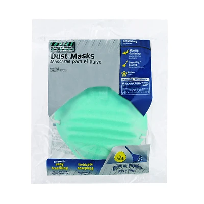 MSA 10029503 Non-Toxic Dust Mask, Light Green