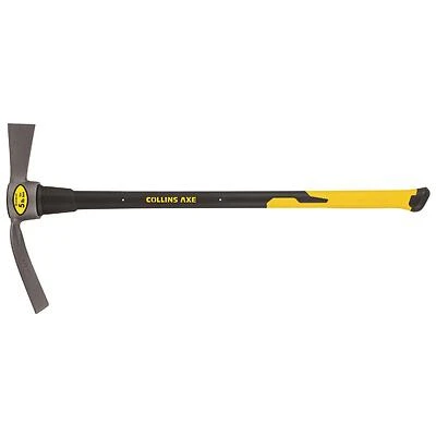 Collins TH-5FD-C Cutter Mattock, 5 Lb. Head, 36 In. Fiberglass Handle