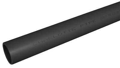 Schedule 80 PVC Pipe, Gray, 400 PSI, 2 In. x 20 Ft.