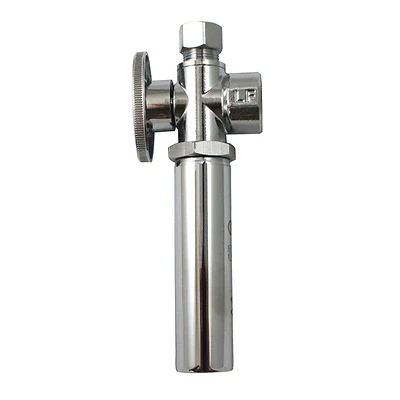 1/2 In. Fip X 3/8 In. Compression Brass Quarter Turn Shut-off Valve