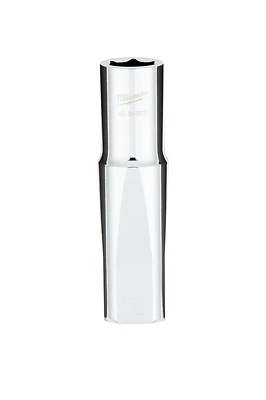 1/2 In. Drive 13 Mm 6-point Deep Metric Socket With Four Flat Sides