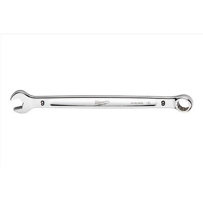 Milwaukee 45-96-9509 Metric 9mm 12-Point Combination Wrench, Maxbite Grip