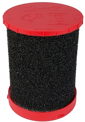 Milwaukee 49-90-1990 Large Foam Wet Filter, Washable, 1-Pack